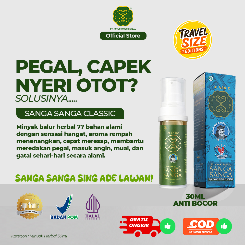 Travel Size Sanga Sanga Classic - Image 2